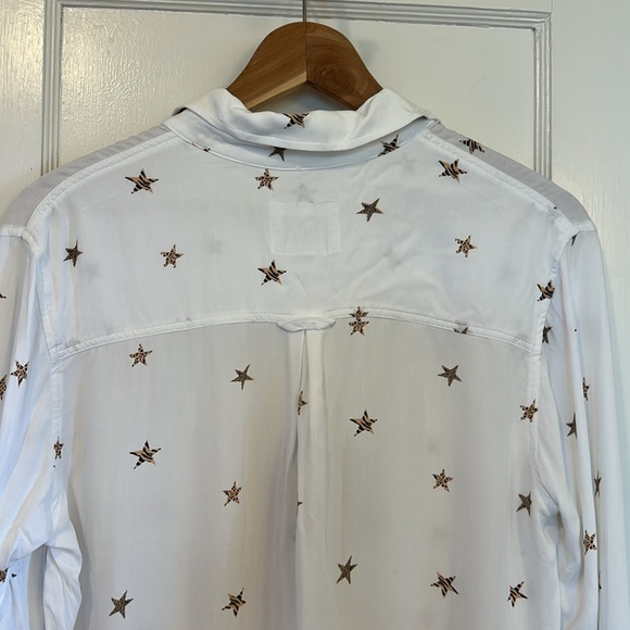 Rails NWT Rocsi Button Down Blouse - White - Small - Picture 12 of 15